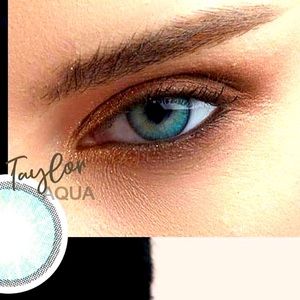 Aquablue color eye color eyeshadow